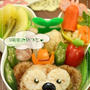 【momo弁＆作り方】momoちゃんへ捧ぐダッフィーおにぎり弁当♪