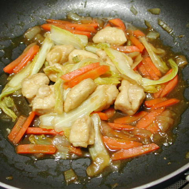 鶏胸肉の甘辛煮