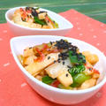 腸内環境を整える‼︎あと一品欲しい時にオススメ☆山芋とわけぎの韓国和え♡レシピ