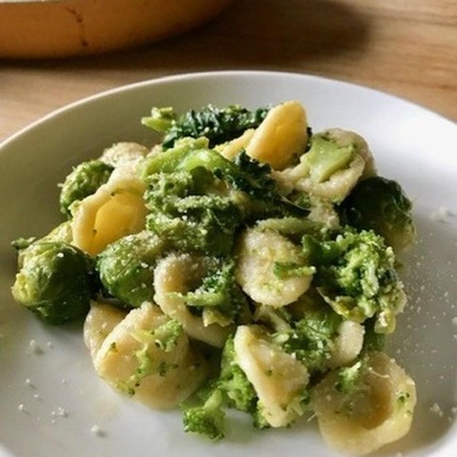 Orechiette con i broccoli ブロッコリーのオレキエッテ
