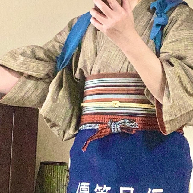 とっても簡単な「たすき掛け」
