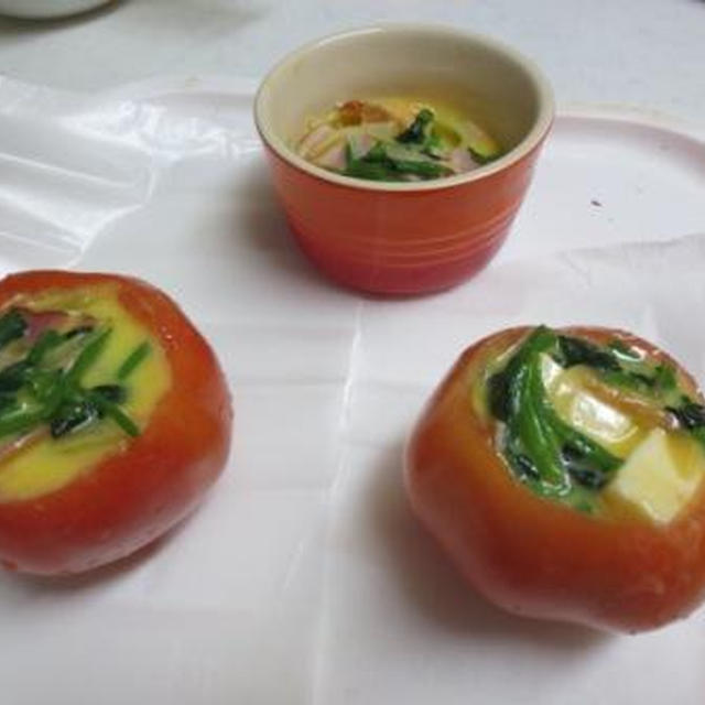 トマトカップキッシュ風