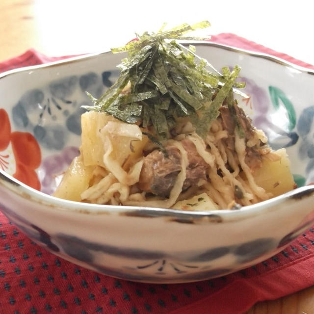 鯖缶　パイン缶　そして乾物で！　