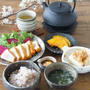 まぐろカツの昼ごはん