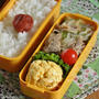 炒り卵を丸めてポン！茶巾たまごがかわいい節約弁当