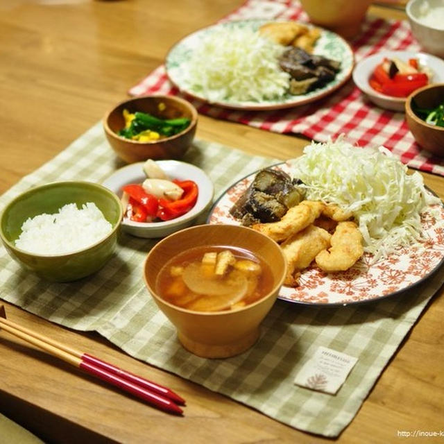 浮腫みスッキリにあの食べもの！と、昨日の晩ごはんとメイのお着替え