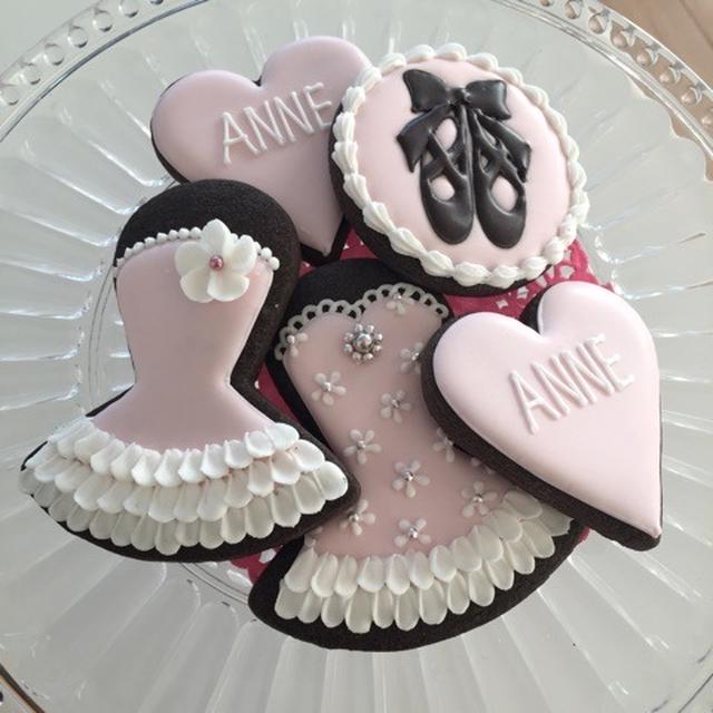 Ballet!!!!バレエ発表会のアイシングクッキー♪と...