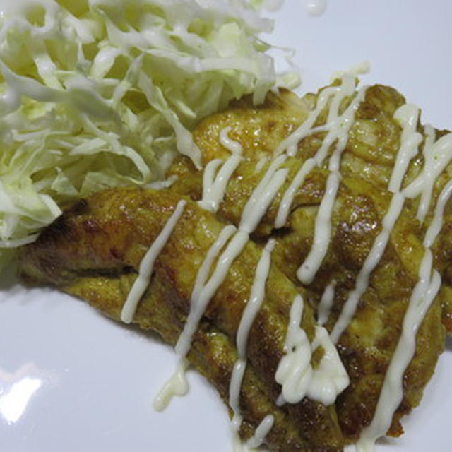 ささみのカレーソテー＋野菜コンソメスープ