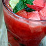 Watermelon Mojitoスイカのカクテル（モヒート）