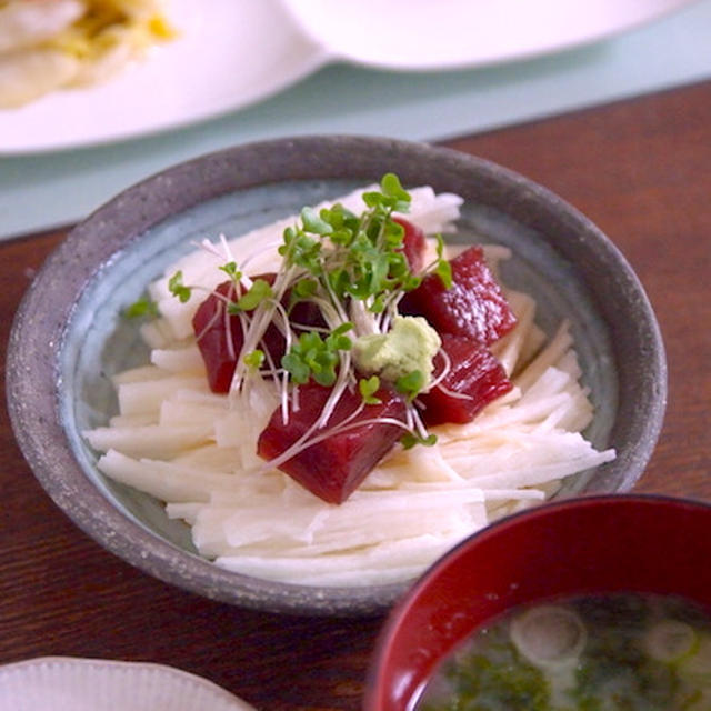 職人さんに教わったマグロのヅケ