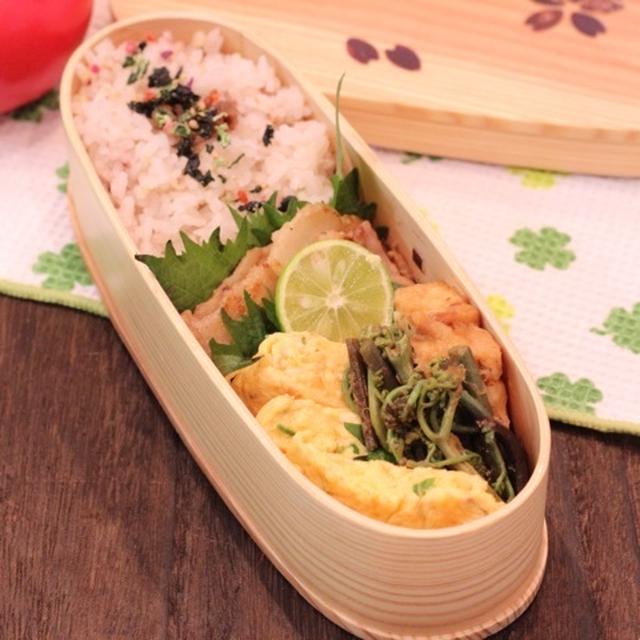 カフェ弁当☆ポークソテー弁当