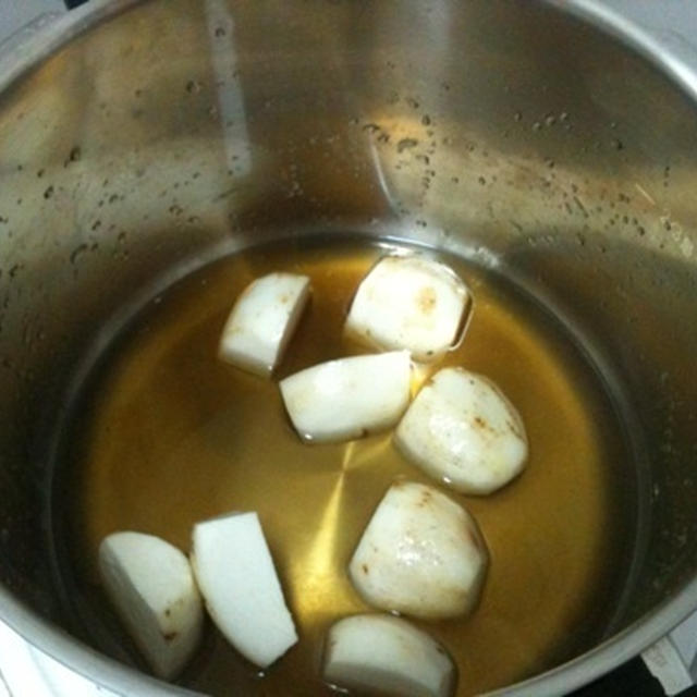 里芋の煮っころがし　精進料理レシピ
