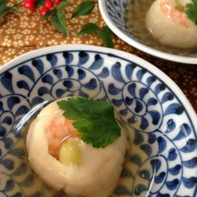 レンジでＯＫ♪豆腐と長芋のしんじょ♪もっちもち♪お正月レシピに