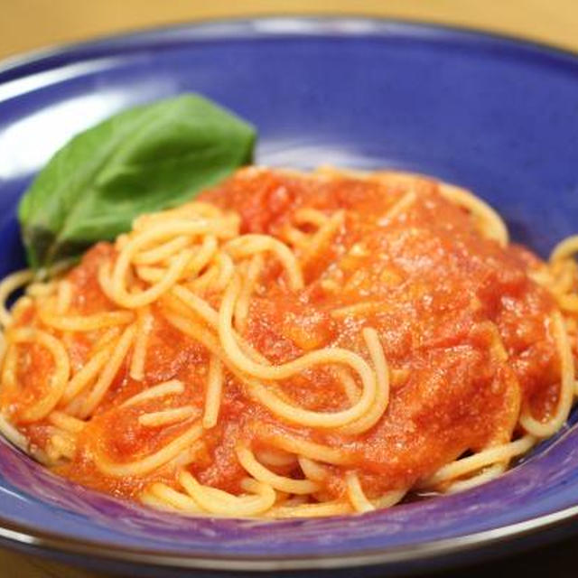 トマトソースのスパゲッティーニ