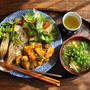 Vegetable Curry BENTO  & カリフラワーとその他野菜のcurry、ブロッコリーなどのサブジ、野菜の春巻き