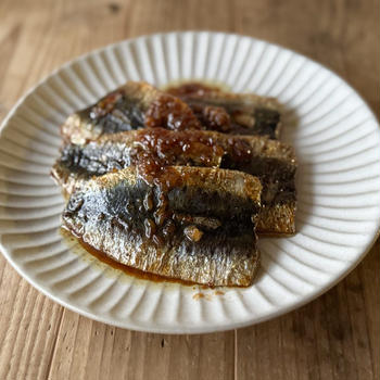 甘辛！いわしのガーリック醤油蒲焼