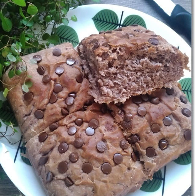 【ブルーベリーチョコパン】セリアのチョコチップと震災の日におむすびを作って食べよう♪