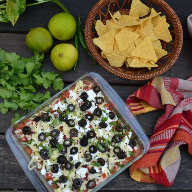 Mexican 5 Layer Dip メキシカン５レイヤーディップ