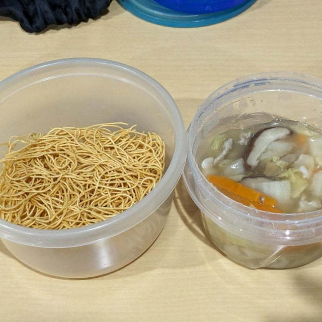 わたしのお弁当　〜皿うどんのお弁当〜