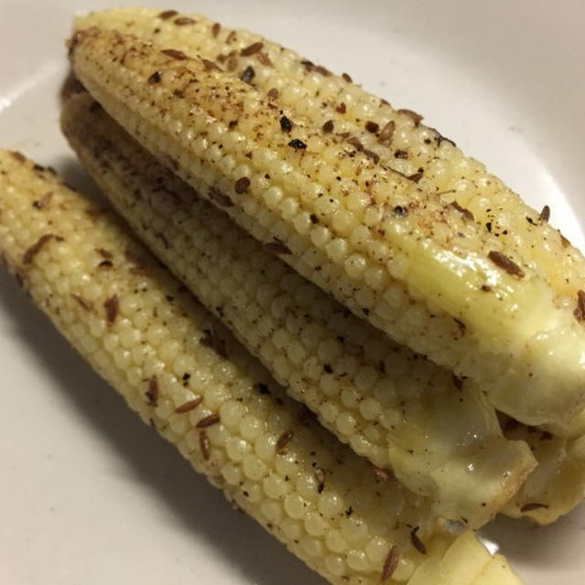 野郎飯流・ヤングコーンスパイス焼き