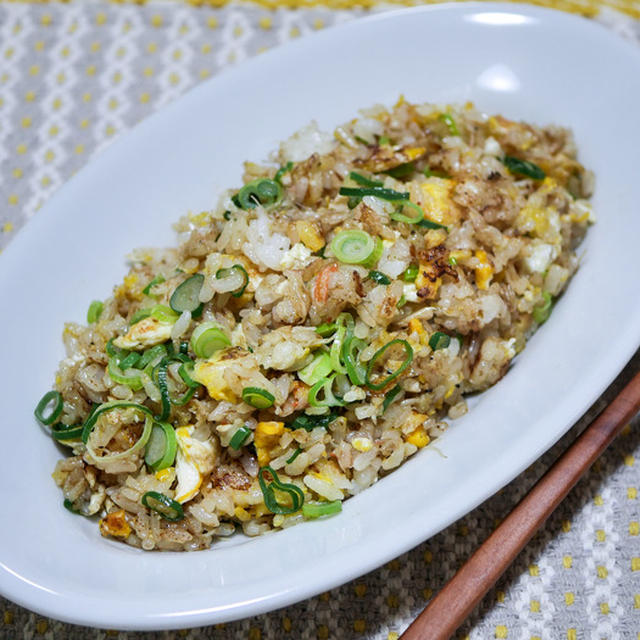 ほんのり香る「蟹チャーハン」&蟹をいただきました