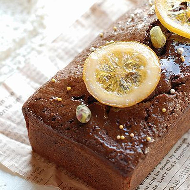 ナッツとチョコレートのパウンドケーキ*昨日買った雑貨達
