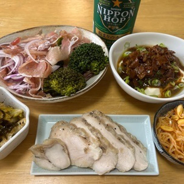 家で一人昼酒