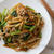 【レシピ】小松菜と豚肉の焼うどん（調味料は大さじ2、フライパン1つで簡単！）