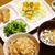 松茸ご飯 / 里芋のネギ味噌チーズ焼き