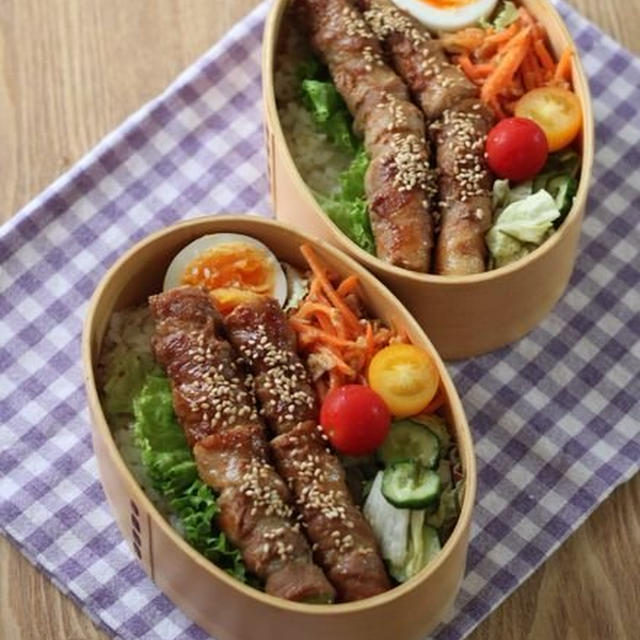 ねぎの肉巻き(๑¯﹃¯๑)♪