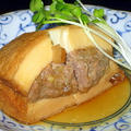 厚揚げの肉詰め煮