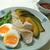 蒸し鶏と温野菜＆味噌トマトソース