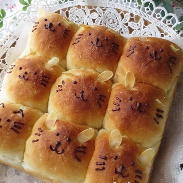 キャラちぎりパンに挑戦してみた！