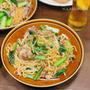 ビールにも合う！麺もおいしい、旨味しっかり、たっぷり野菜と豚肉の焼きそばレシピ