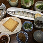 初サンマで昼酒スタート