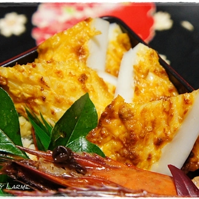 おせちを手作りしよう 松笠イカの黄金焼き By らるむ さん レシピブログ 料理ブログのレシピ満載