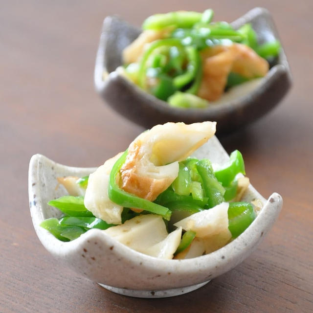 【今日の献立】メイン食材2つ！電子レンジで作れる「ピーマンとちくわのめんつゆ和え」