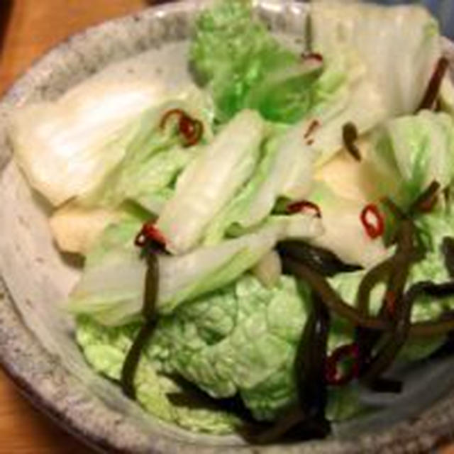 白菜を使った人気の漬物簡単美味しい浅漬けの作り方
