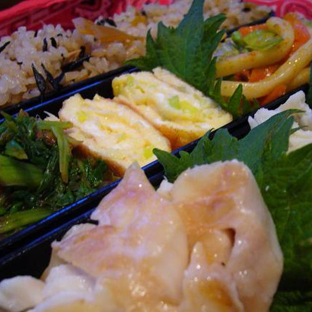 ひじきとツナの炊き込みごはん弁当～☆