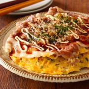 白菜の消費に最高な「レンジでふわふわお好み焼き」の簡単レシピ