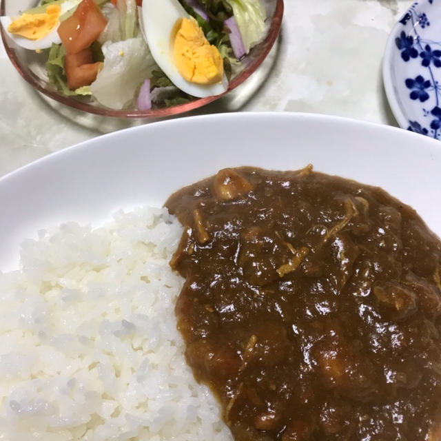 カレーの夕飯と甘い卵焼きのはなし By あっちゃん さん レシピブログ 料理ブログのレシピ満載