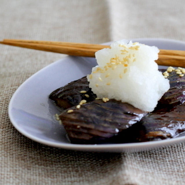 焼きなすのお浸し