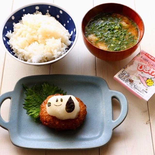 スヌーピー＊大根おろしアート