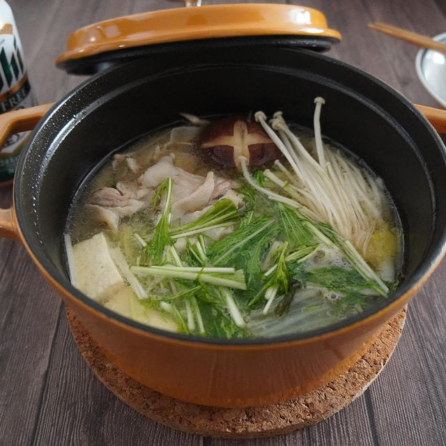 【モニター】お手軽！業スの冷凍うどんとプチッと鍋でうどんすき一人鍋