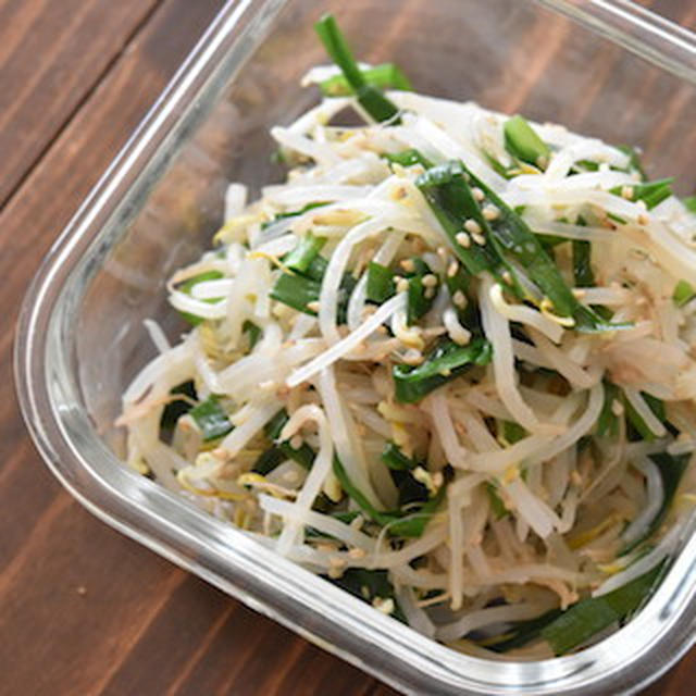 お盆休みで散財した後に◎節約副菜「もやしの作りおき」が大活躍！