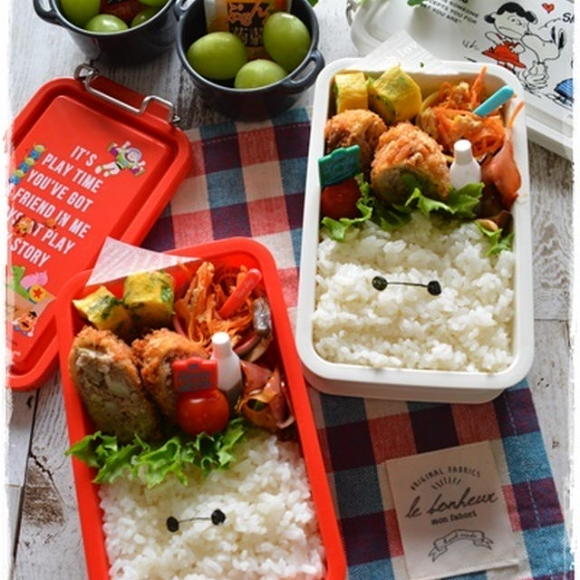 詰めるだけベイマックス弁当～JK＆JCのおべんとう♪