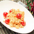 包丁まな板なしで簡単！ミニトマトと卵のオイマヨ炒めのレシピ