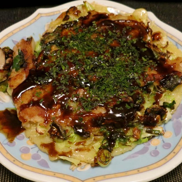 かきおこからの～ねぎ焼きからの～焼きそば♪