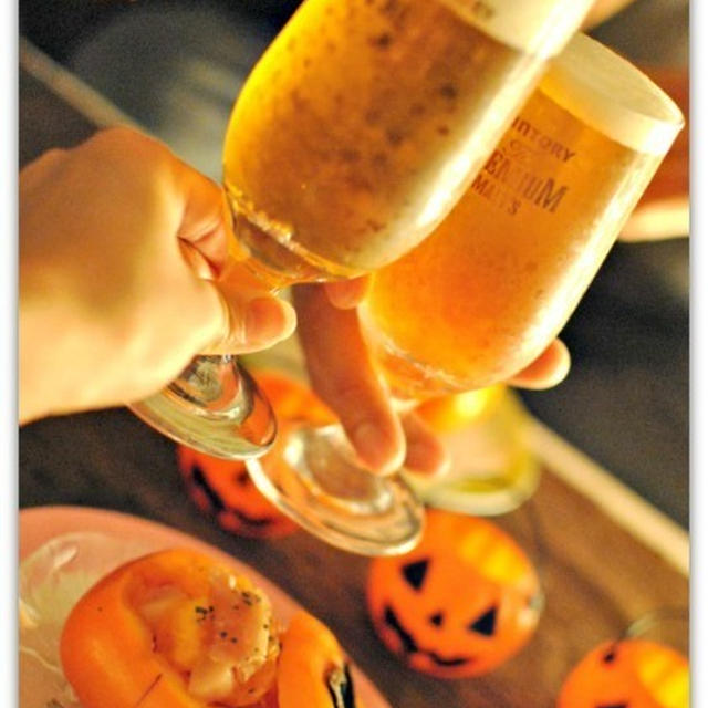 ☆2012年 我が家のHalloween（風）ディナー（晩酌）の様子☆