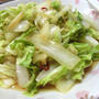 漬けずに炒めてみたら、あら美味しい♪　ラーパーツァイ風炒め